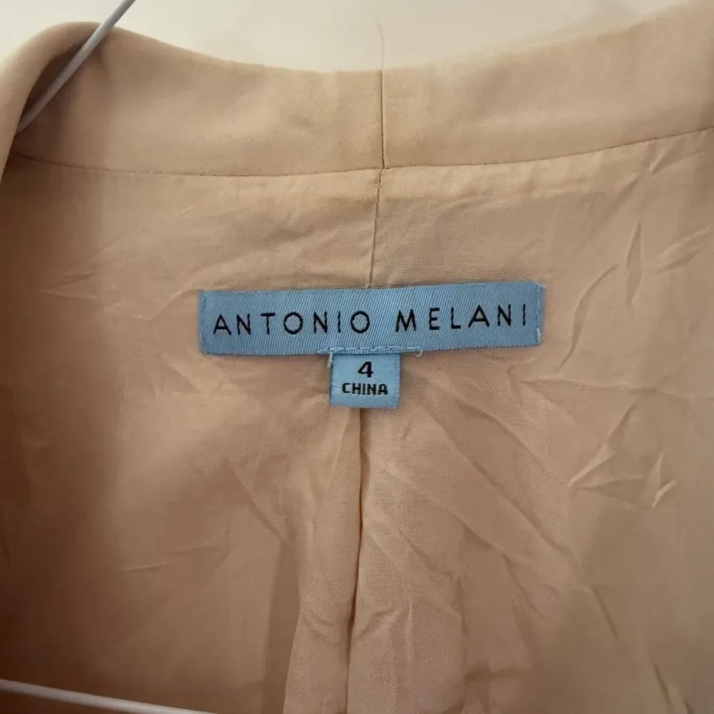 Antonio Melani Cream Tuxedo  Blazer size 4